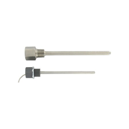 Dwyer Instruments Immersion temperature sensor, 4in insertion L, Balco 1000 sensor. I2-14042